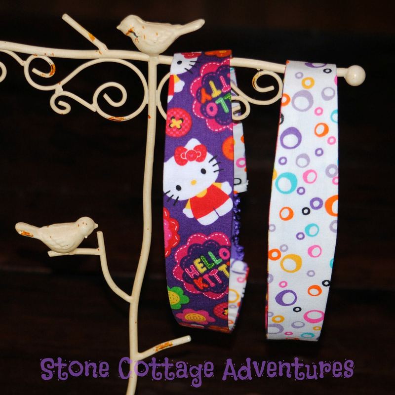Reversible Headbands in Purple – photo 2