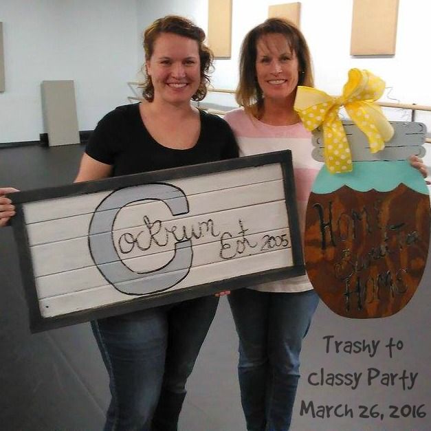 Trashy to Classy Crafty Party – photo 1