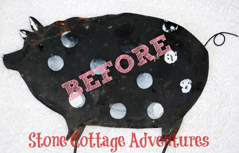 Three Little Pigs Thrift Store Upcycle Challenge and Blog Hop – photo 1