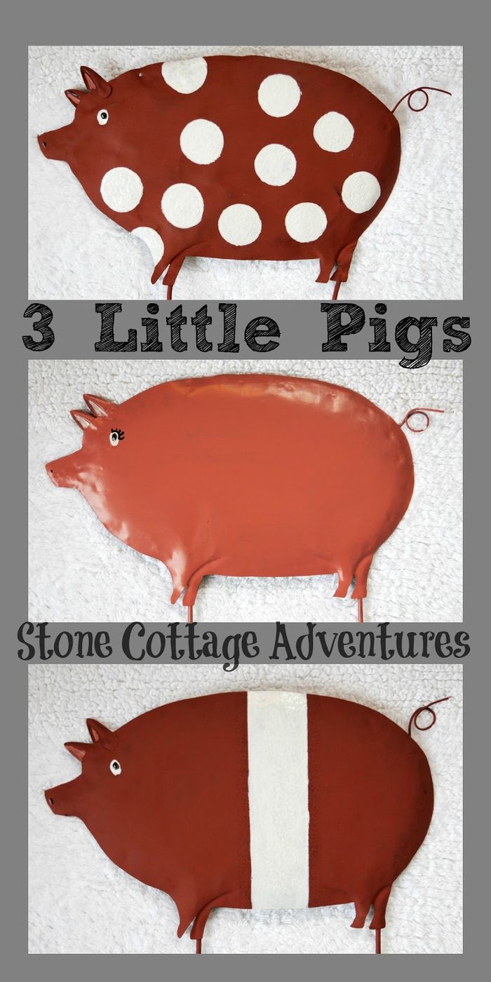 Three Little Pigs Thrift Store Upcycle Challenge and Blog Hop – photo 7
